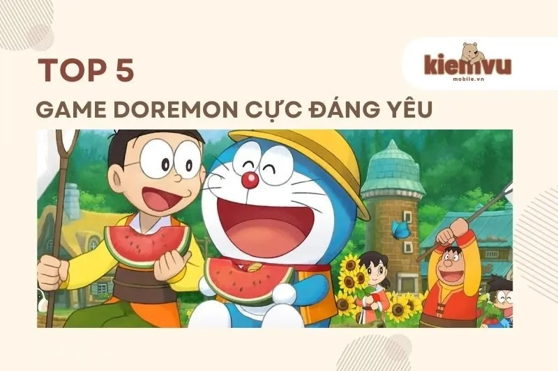 game doremon cực đáng yêu