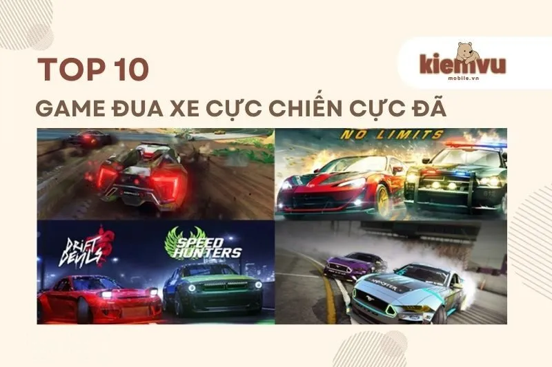 game đua xe cực chiến cực đã