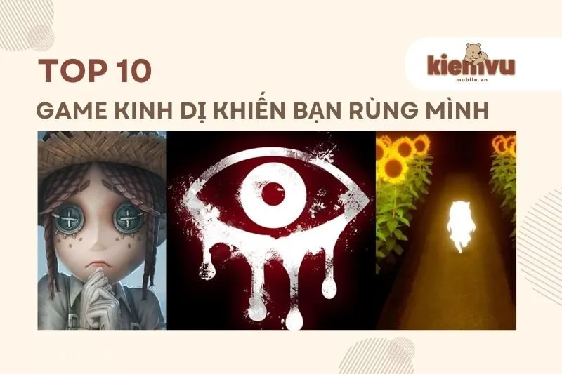 gAME KINH DỊ KHIẾN BẠN RÙNG MÌNH