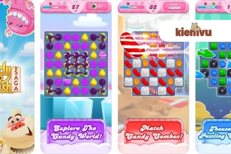 Cách tạo combo kẹo đặc biệt trong Candy Crush Saga