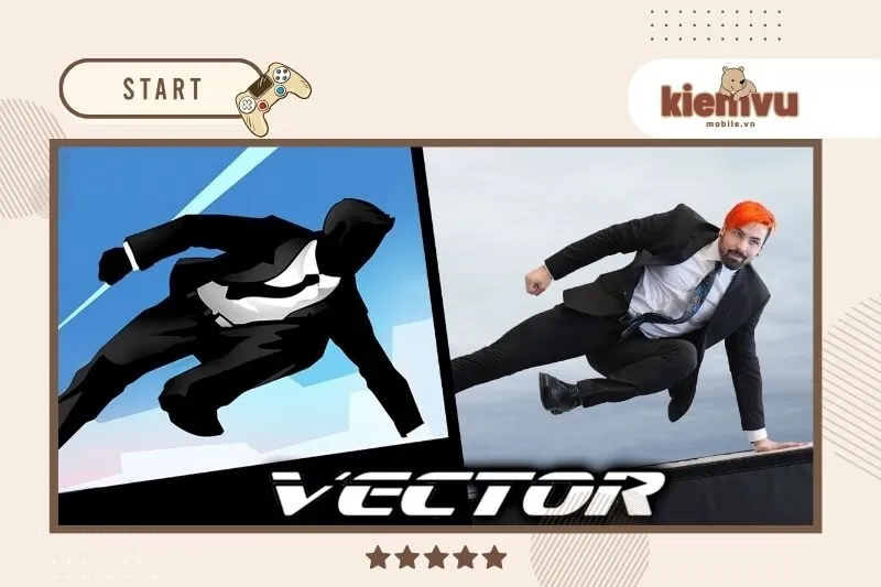 Vector - game chạy vượt chướng ngại vật